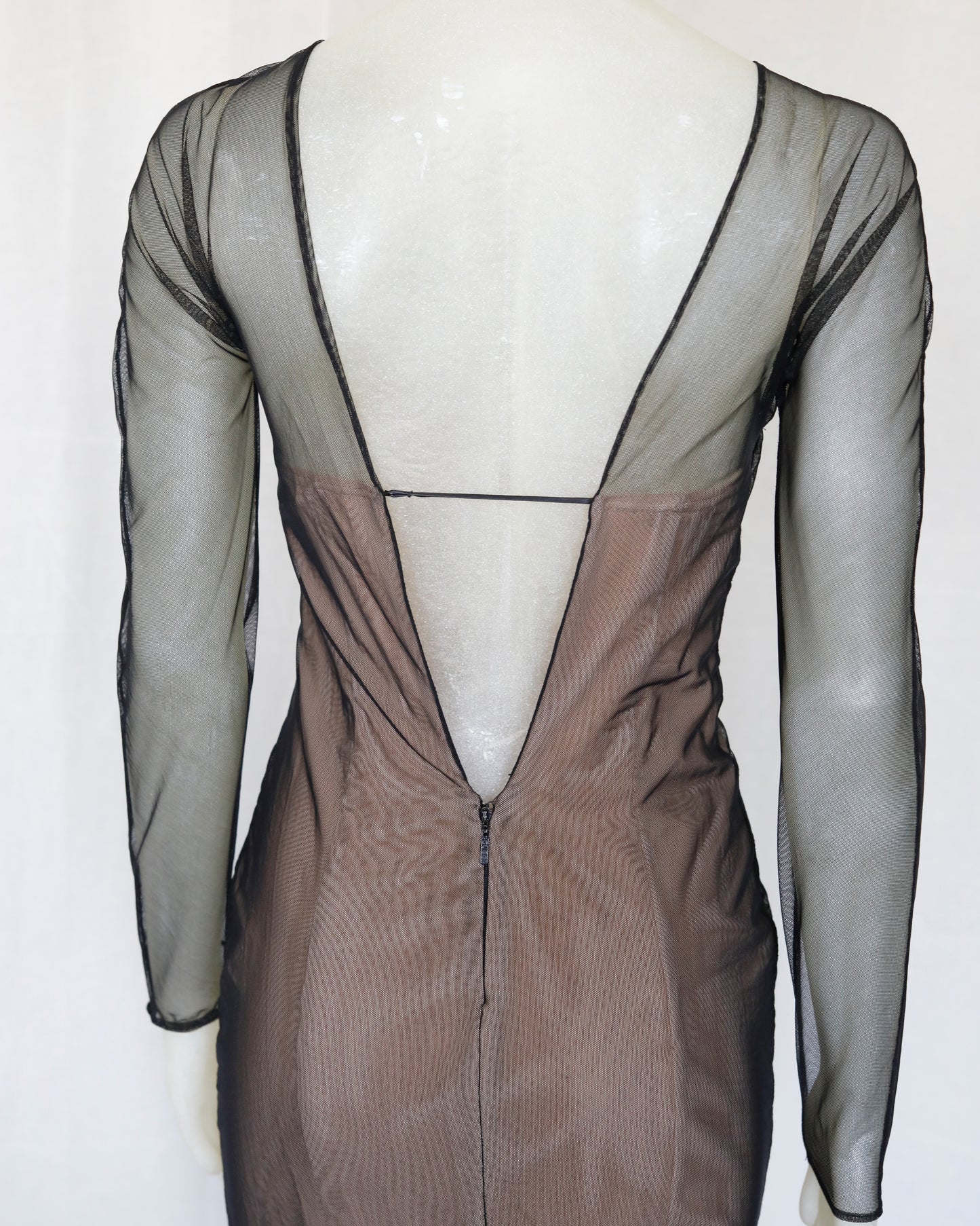 Gucci by Tom Ford Spring 2001 Kate Moss Runway  Bustier Corset Dress