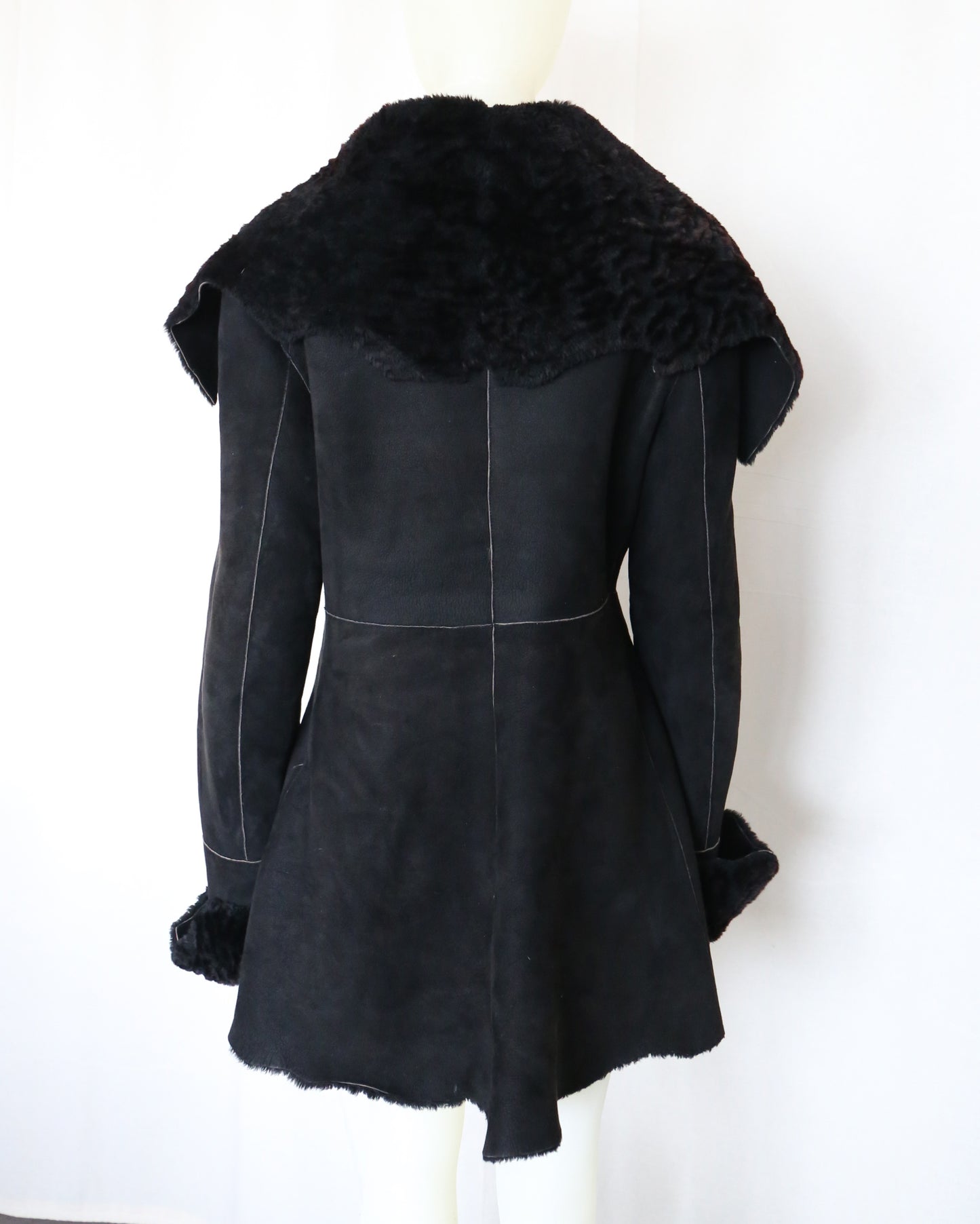 Roberto Cavalli runway Fall 1997 Shearling Coat