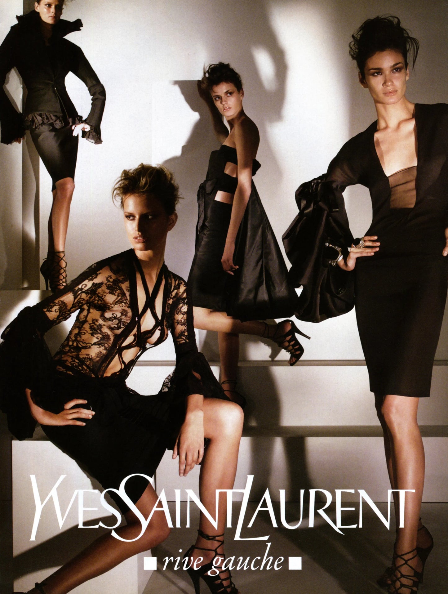 Yves Saint Laurent Velvet Heels