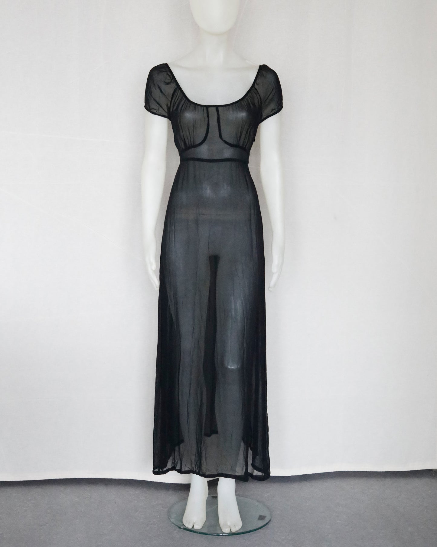 Vintage D&G transparent maxi Dress