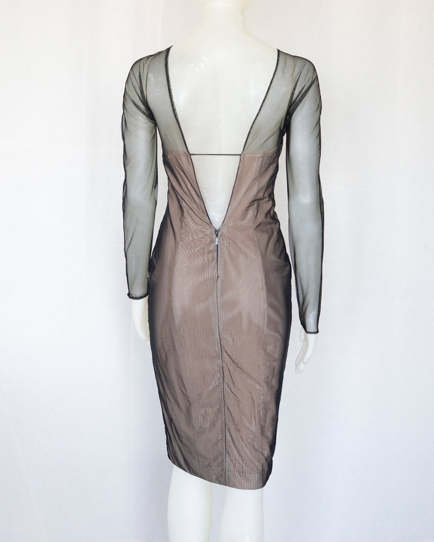 Gucci by Tom Ford Spring 2001 Kate Moss Runway  Bustier Corset Dress