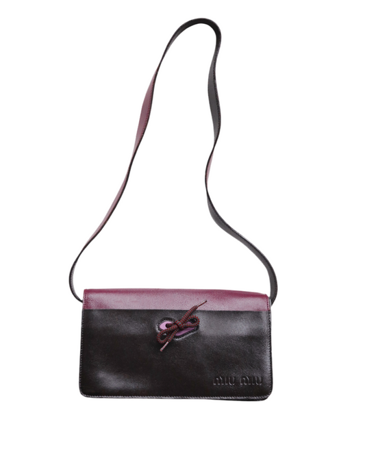 Miu Miu FW 1999 leather bag