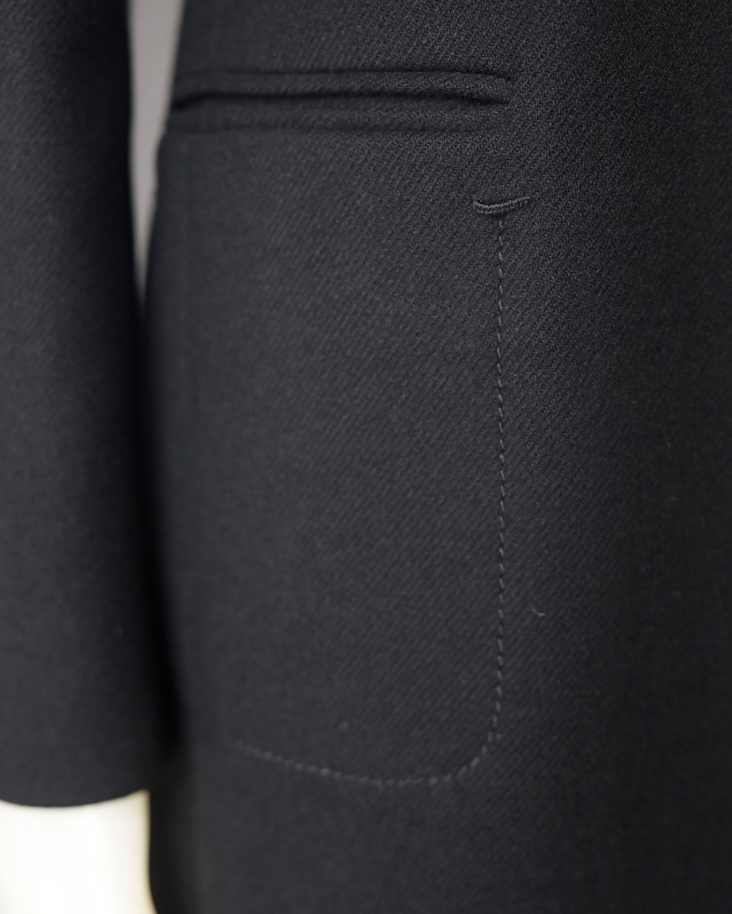 FW 1997 Prada Wool Coat with Velcro fastener