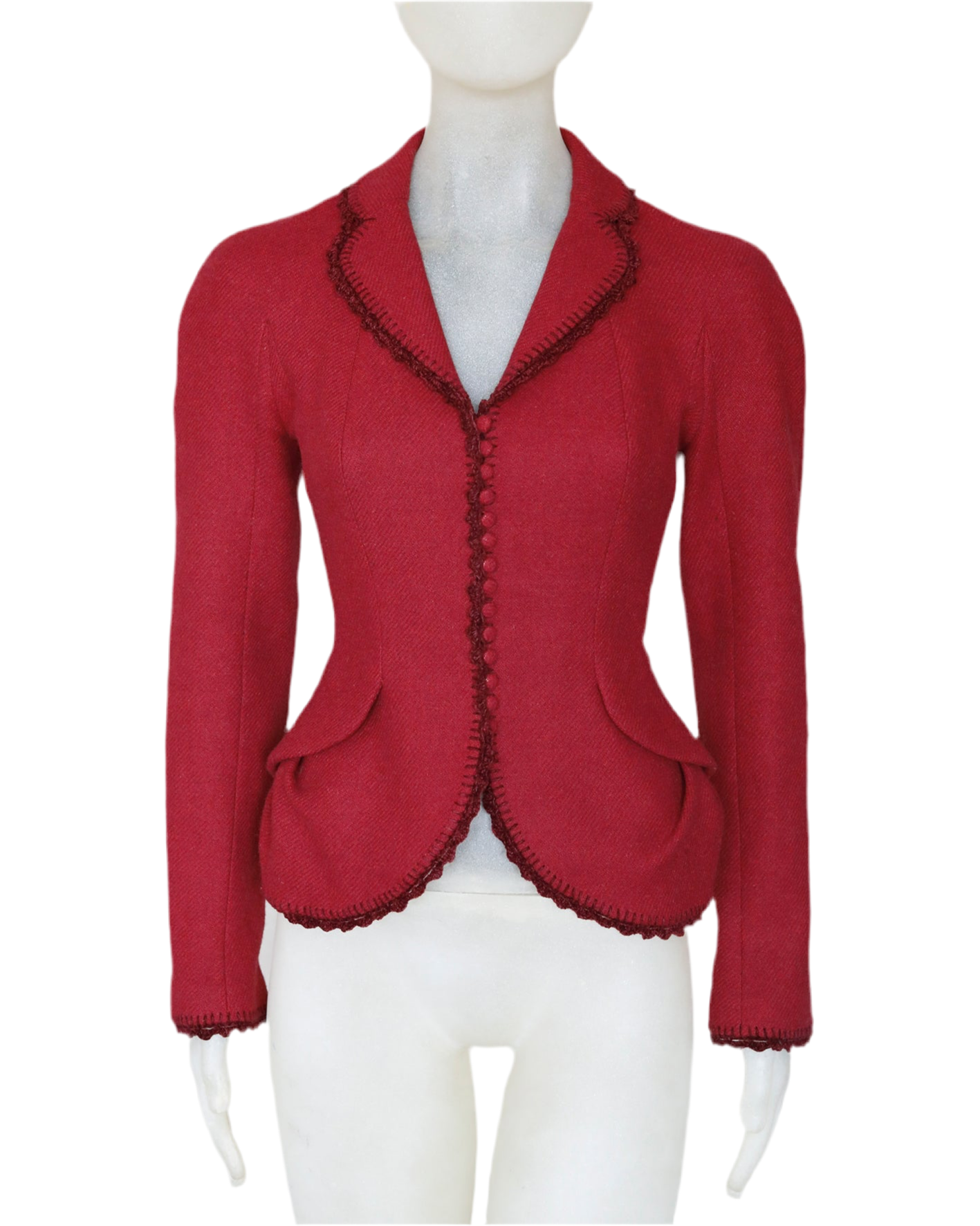 John Galliano FW 1998 Runway Wool Blazer
