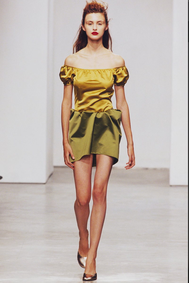 Spring 1998 Miu Miu Satin Corset