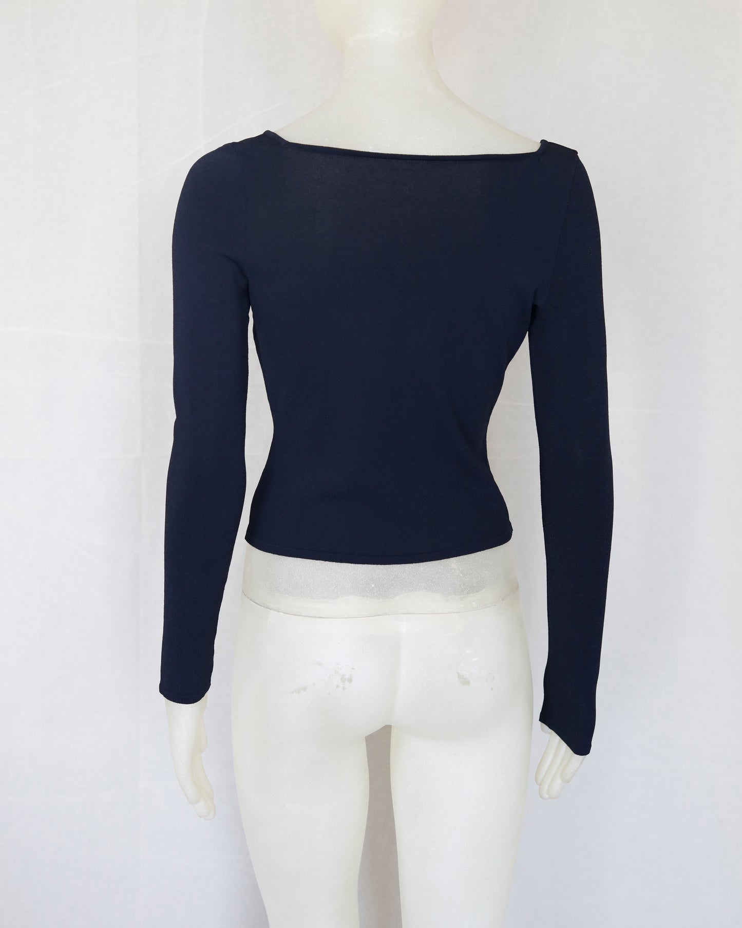 Gucci by Tom Ford Spring 1998 runway buckle top
