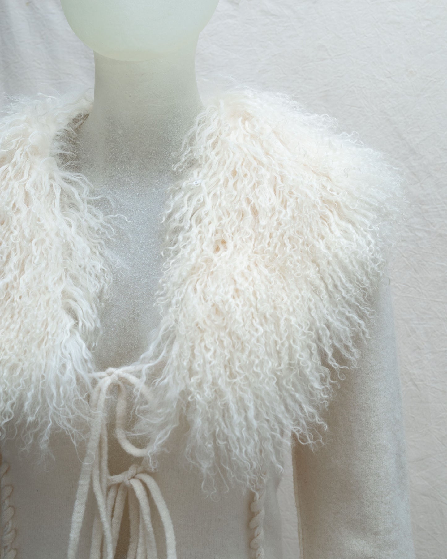 Vintage Cavalli Set Wool and fur