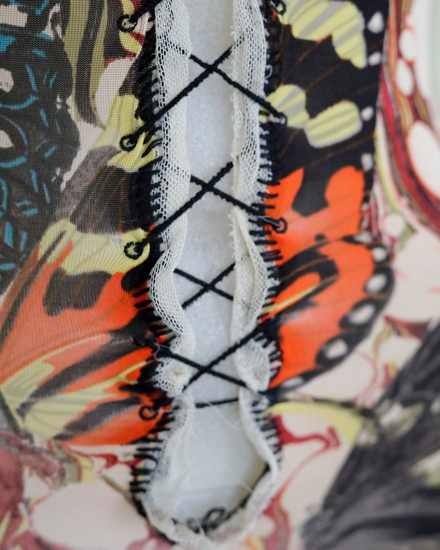 The Original Jean Paul Gaultier SS 2003 sleeveless ‚butterfly‘ dress