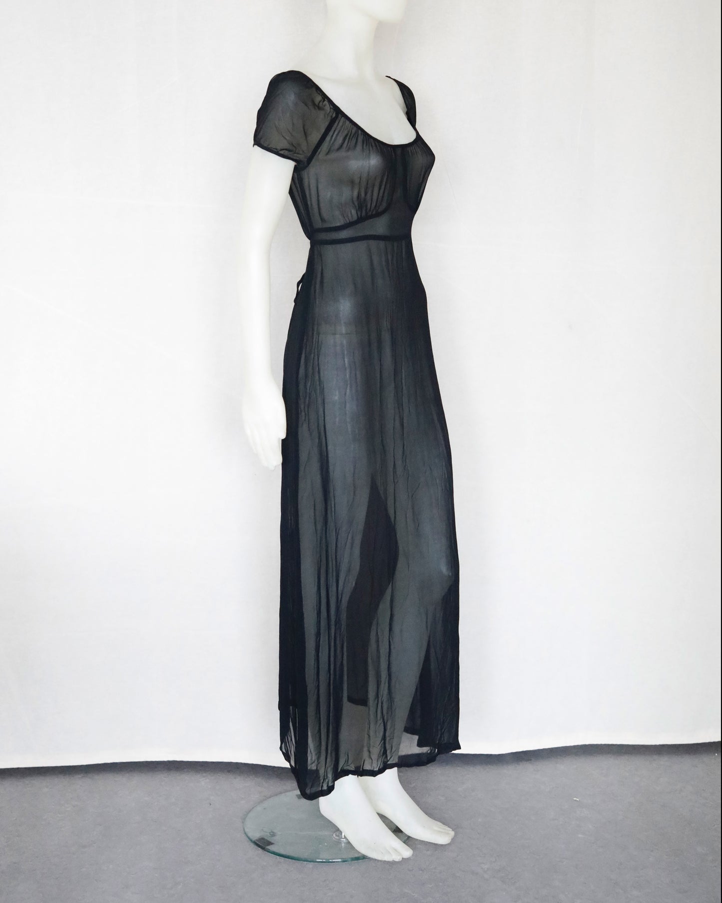 Vintage D&G transparent maxi Dress