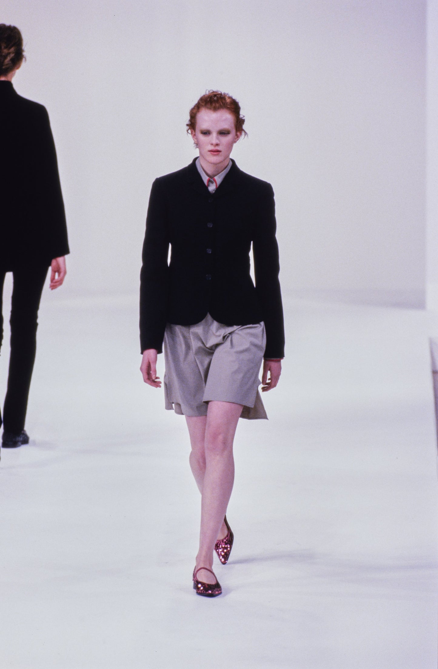 Miu Miu FW 1997 runway Ballerinas with sequins
