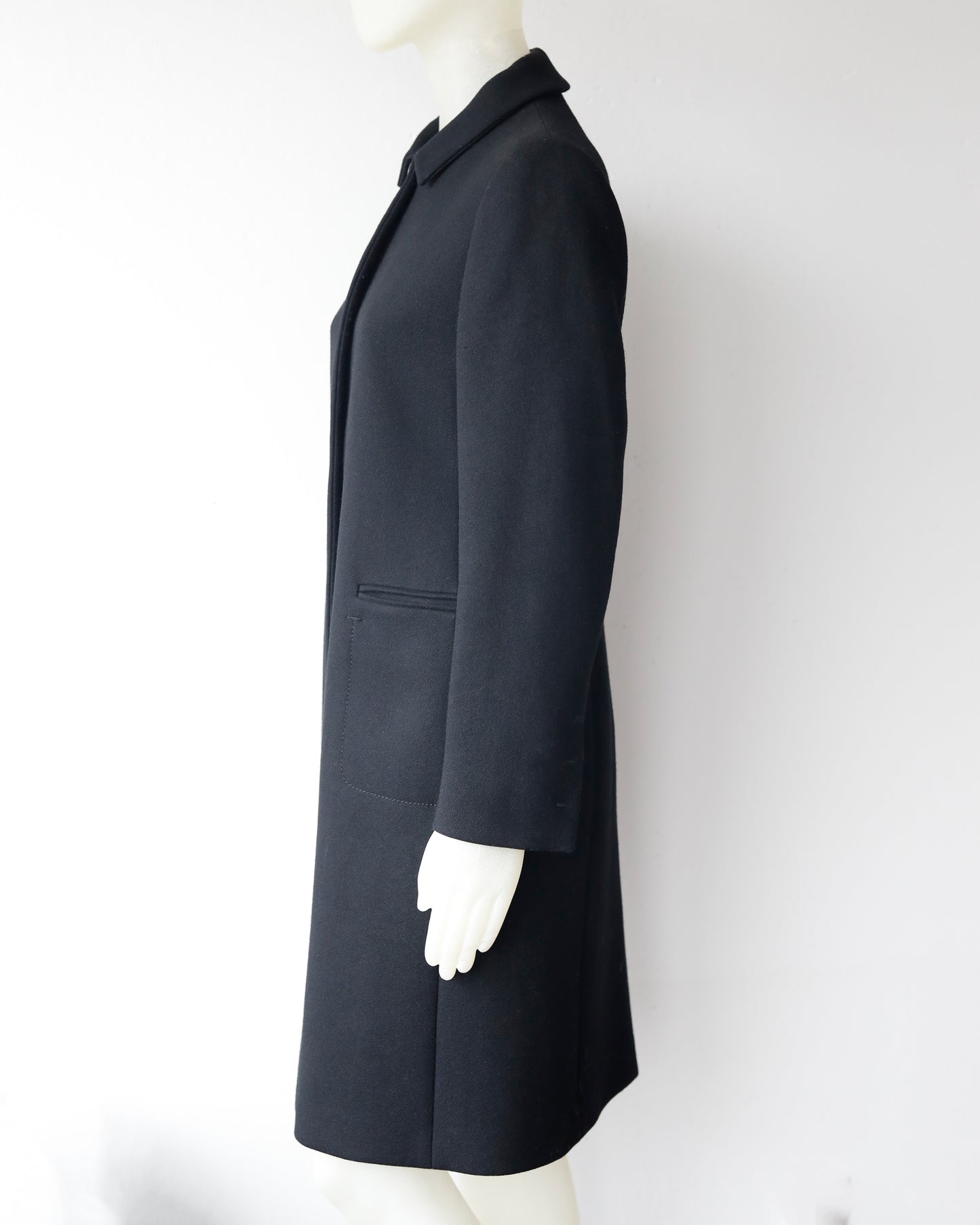 FW 1997 Prada Wool Coat with Velcro fastener