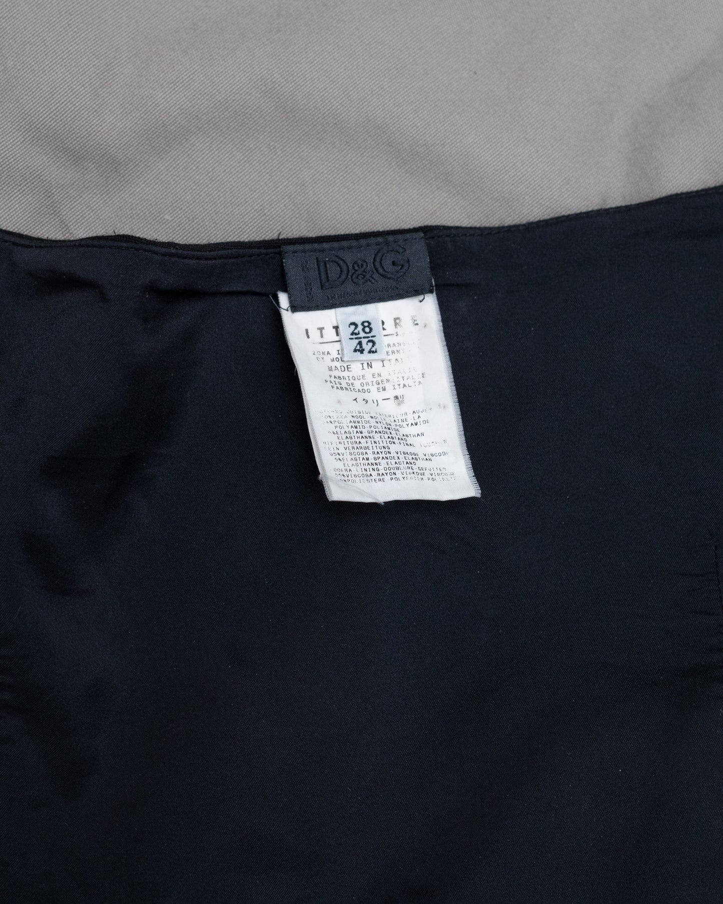 Dolce & Gabbana Bustier with Velcro fastener