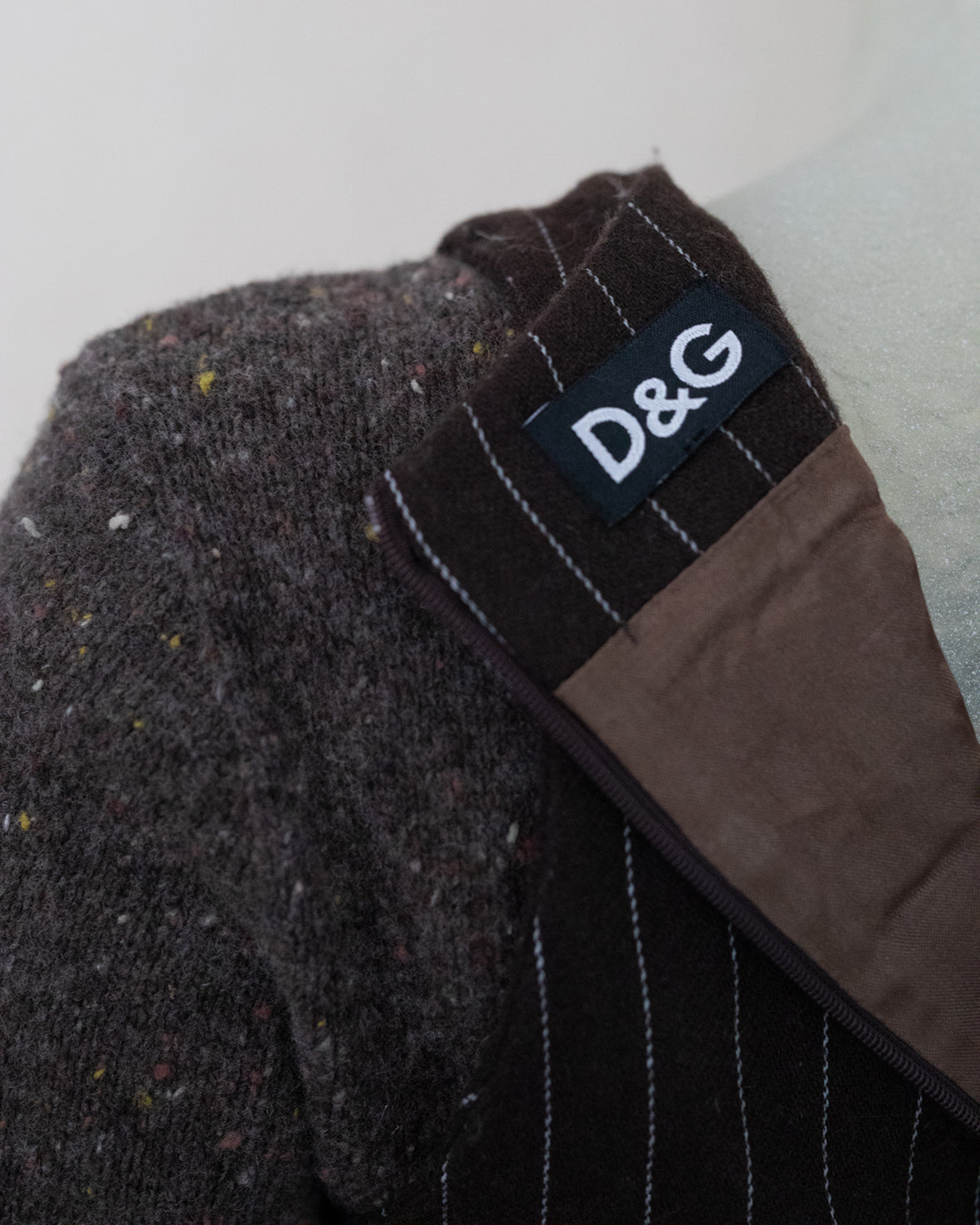 Vintage Dolce & Gabbana Wool Mini Dress
