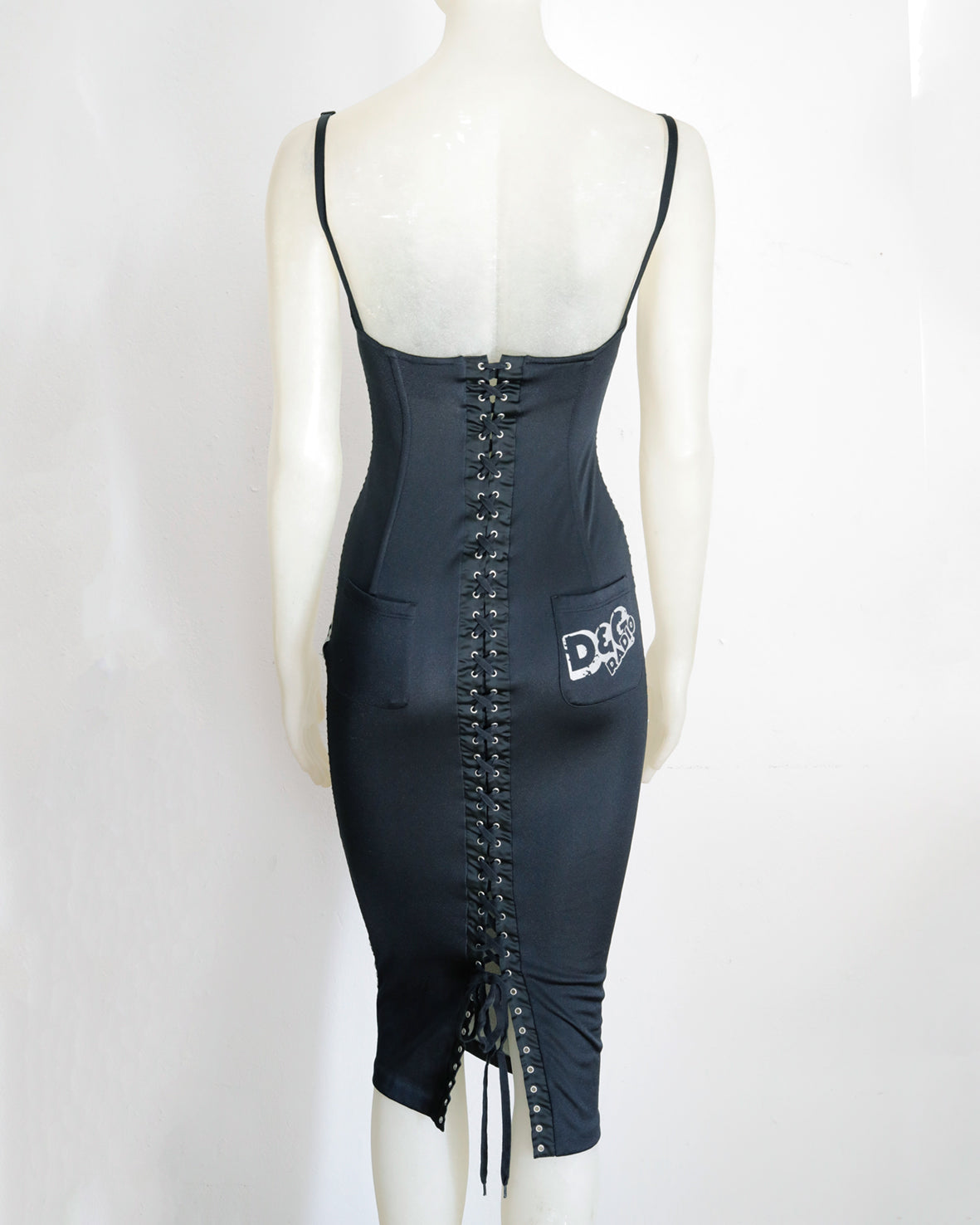 Vintage Dolce and Gabbana lace up corset dress and Jacket from the 200 Amiata Archive Vintage Dolce and Gabbana lace up corset dress and Jacket from the 200 Amiata Archive