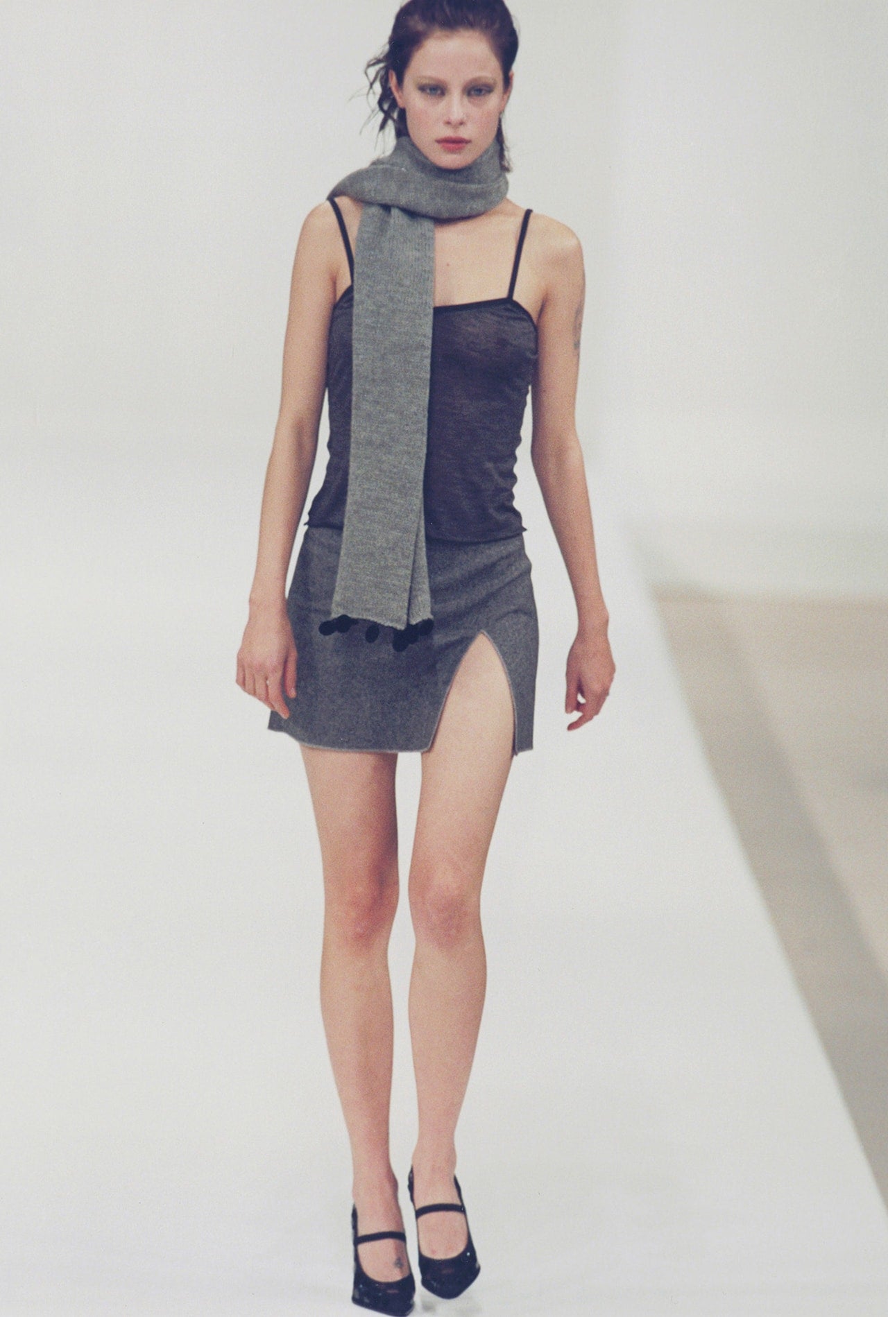 Miu Miu FW 1997 runway Wool Skirt