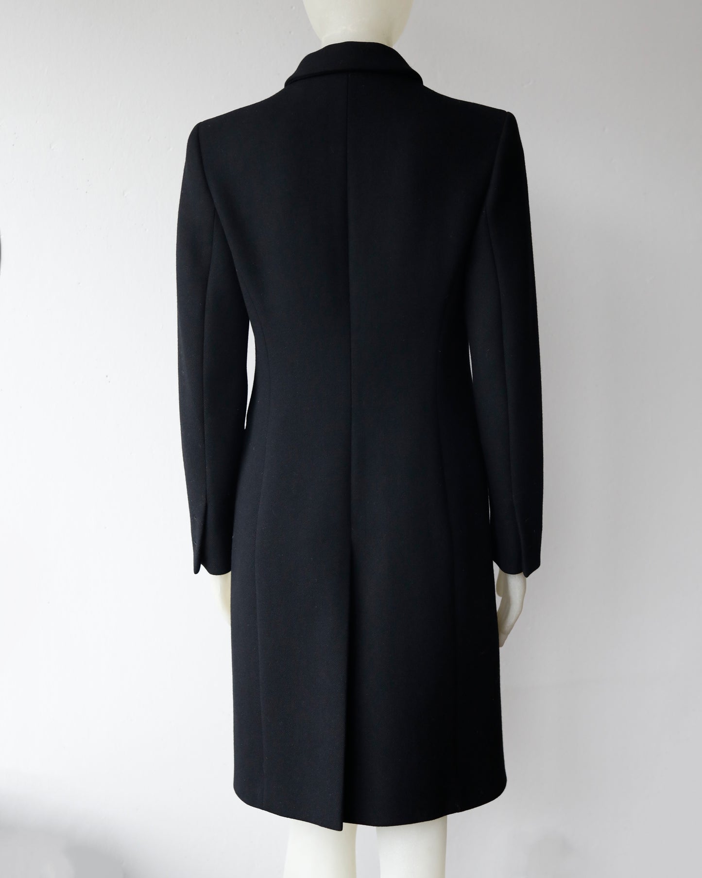 FW 1997 Prada Wool Coat with Velcro fastener