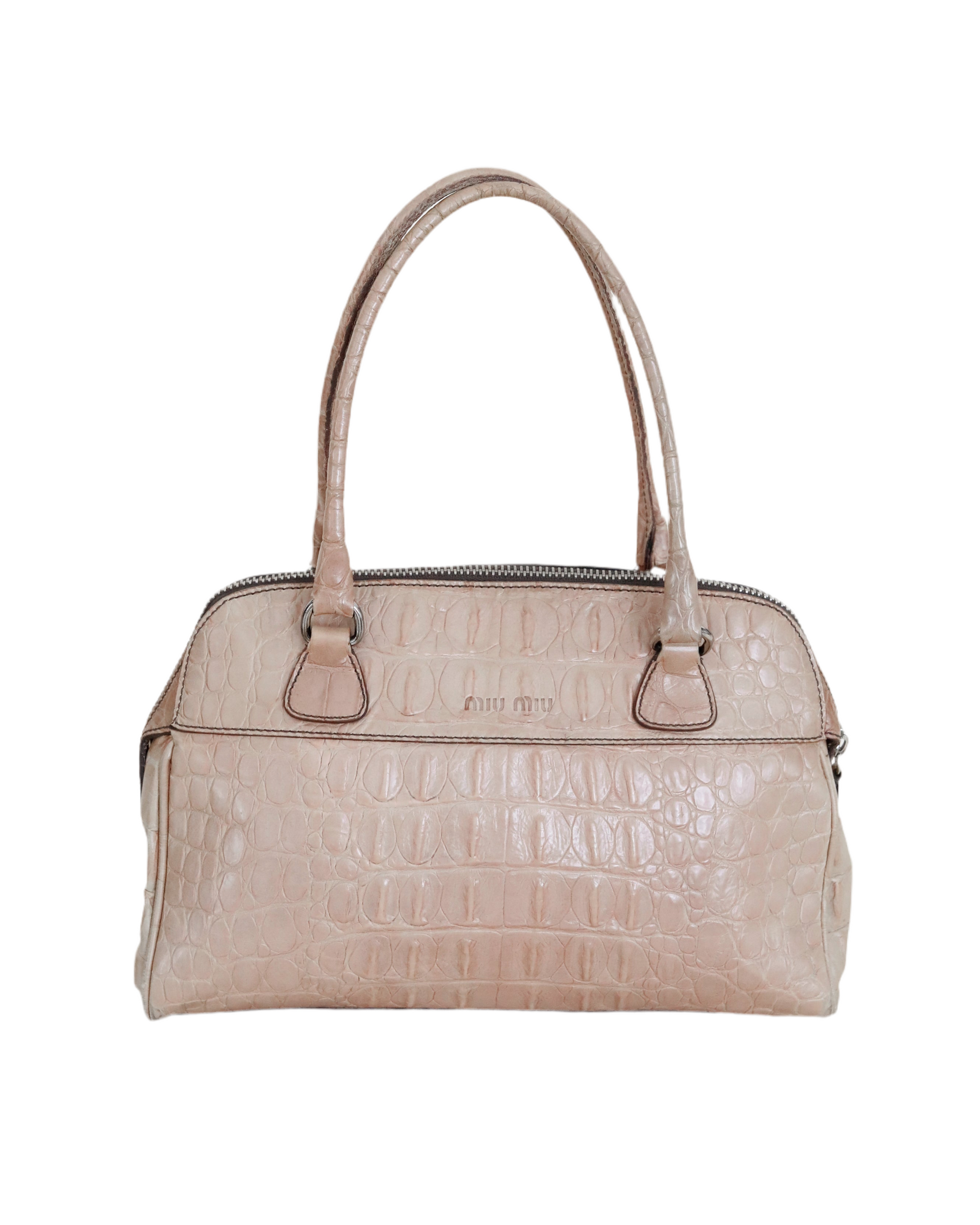 Miu Miu crocodile embossed Bag – Amiata Archive Miu Miu crocodile embossed Bag – Amiata Archive