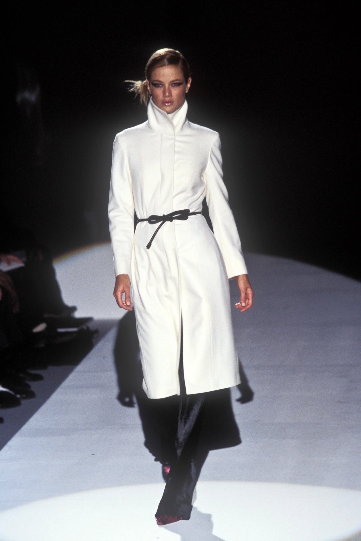 Gucci Runway Fall 1999 White Cashmere Coat