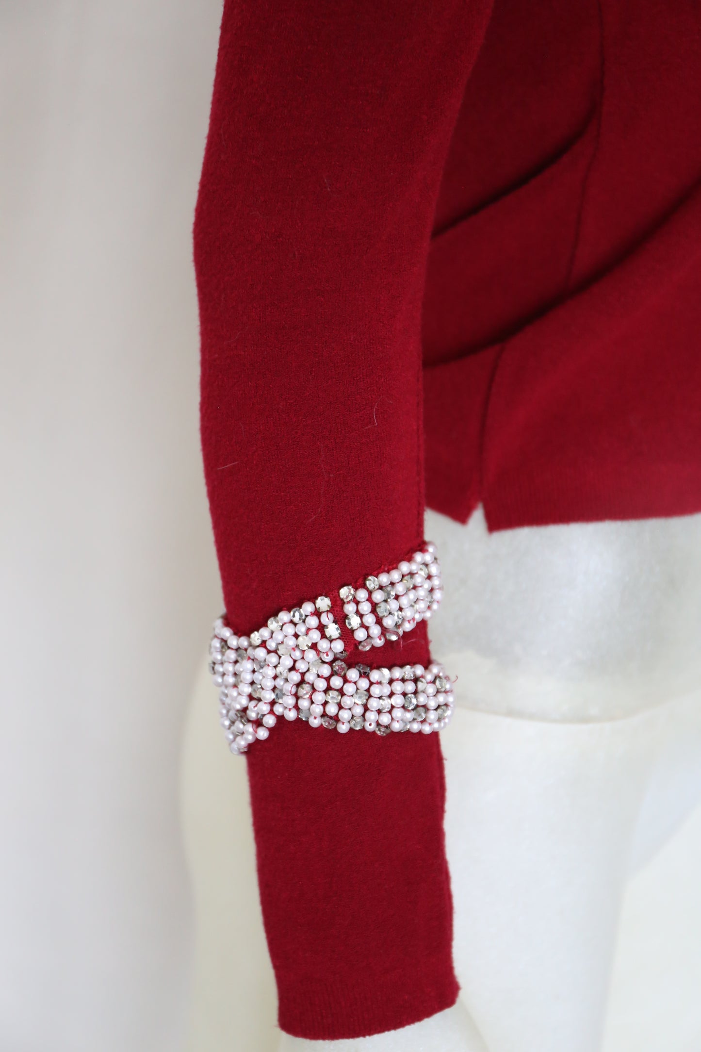 Blumarine Fur Collar Cardigan