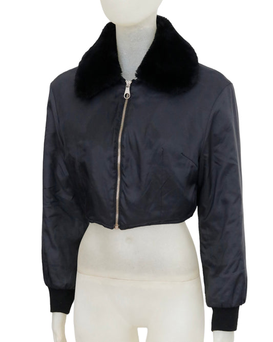 Vintage Dolce & Gabbana Cropped Bomber Jacket