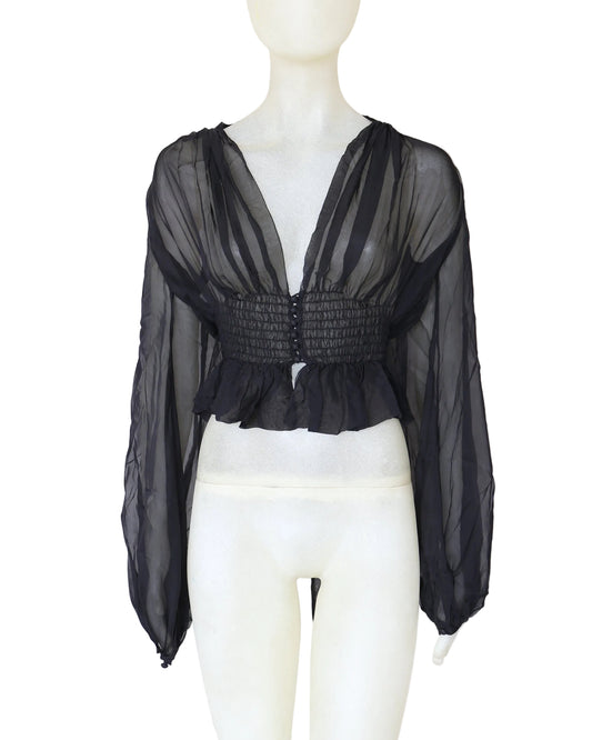 Jean Paul Gaultier Silk Blouse