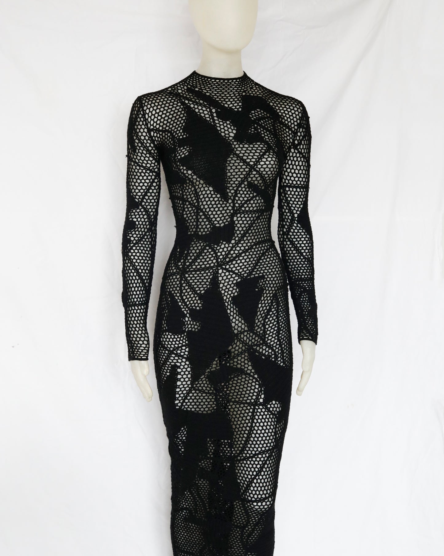Vintage Mugler crocheted Dress