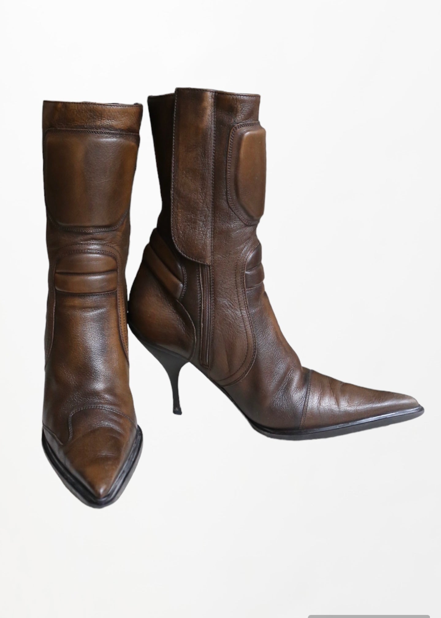 FW 1999 Miu Miu Biker Boots