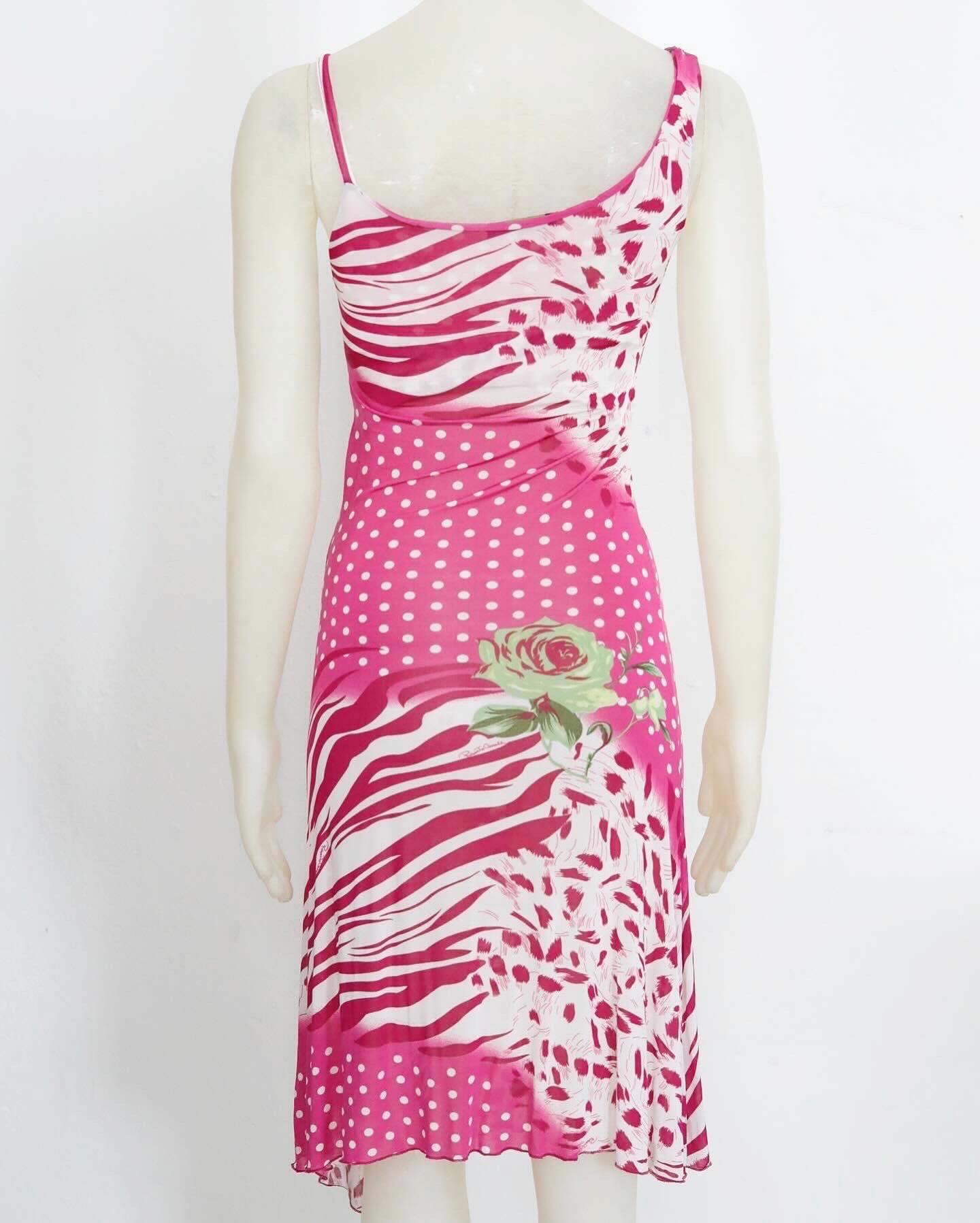 Early 2000s Roberto Cavalli Summer Dress