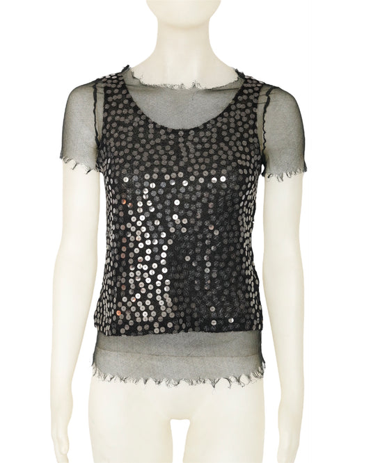 Plein Sud Sequins Top