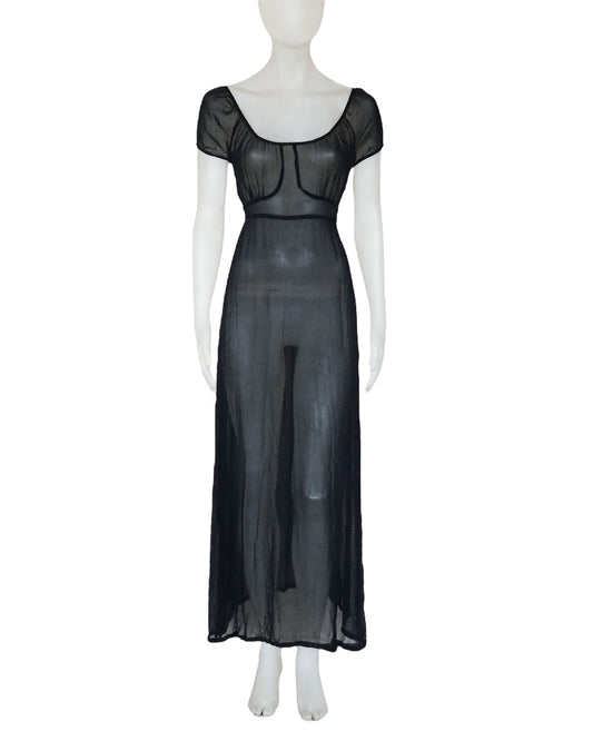 Vintage D&G transparent maxi Dress