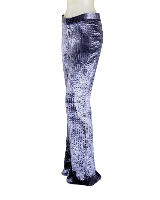 Gucci Fall 1999 Tom Ford Purple Velvet Flared Pants
