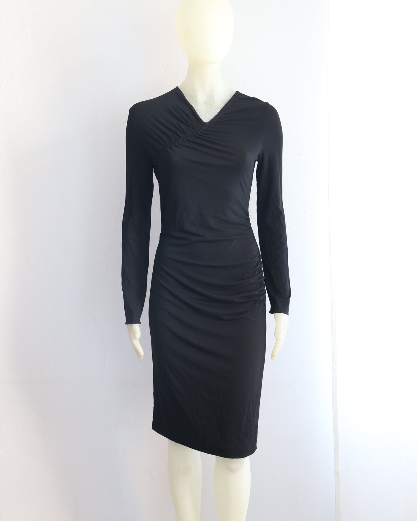 Gucci by Tom Ford 2001 dress with draping