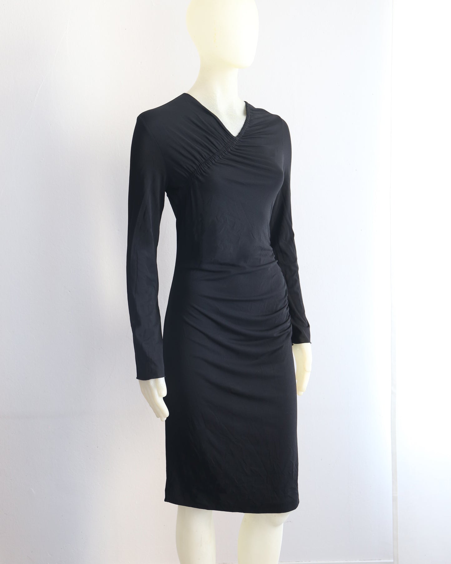 Gucci by Tom Ford 2001 dress with draping