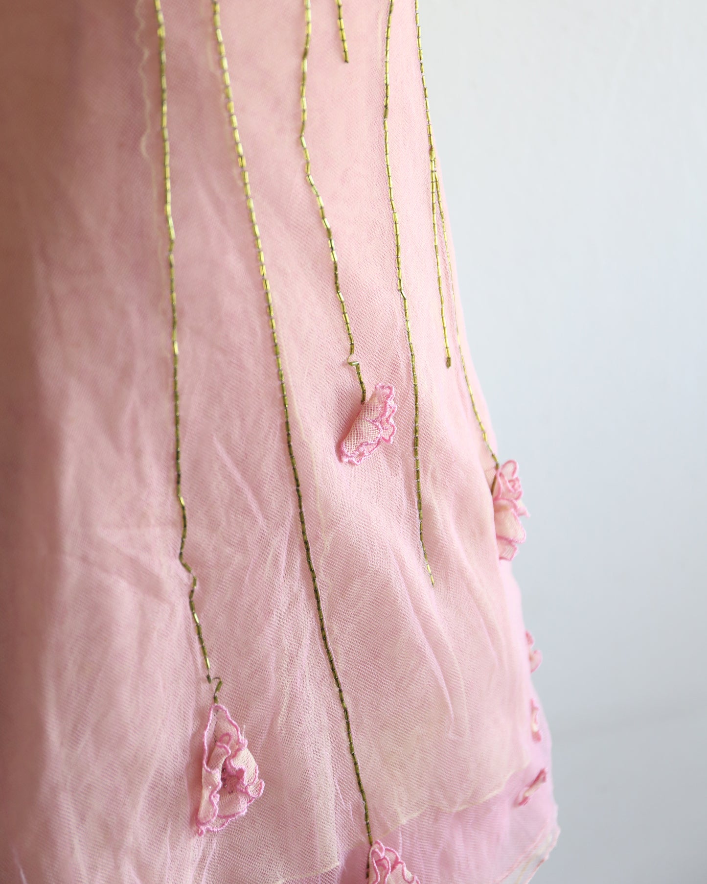 Guy Laroche beaded Flower Dress