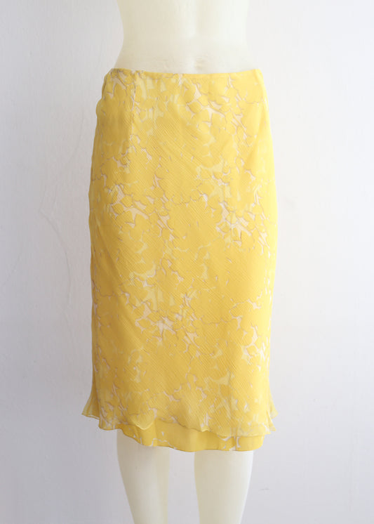 Prada Spring 2001 Silk Skirt