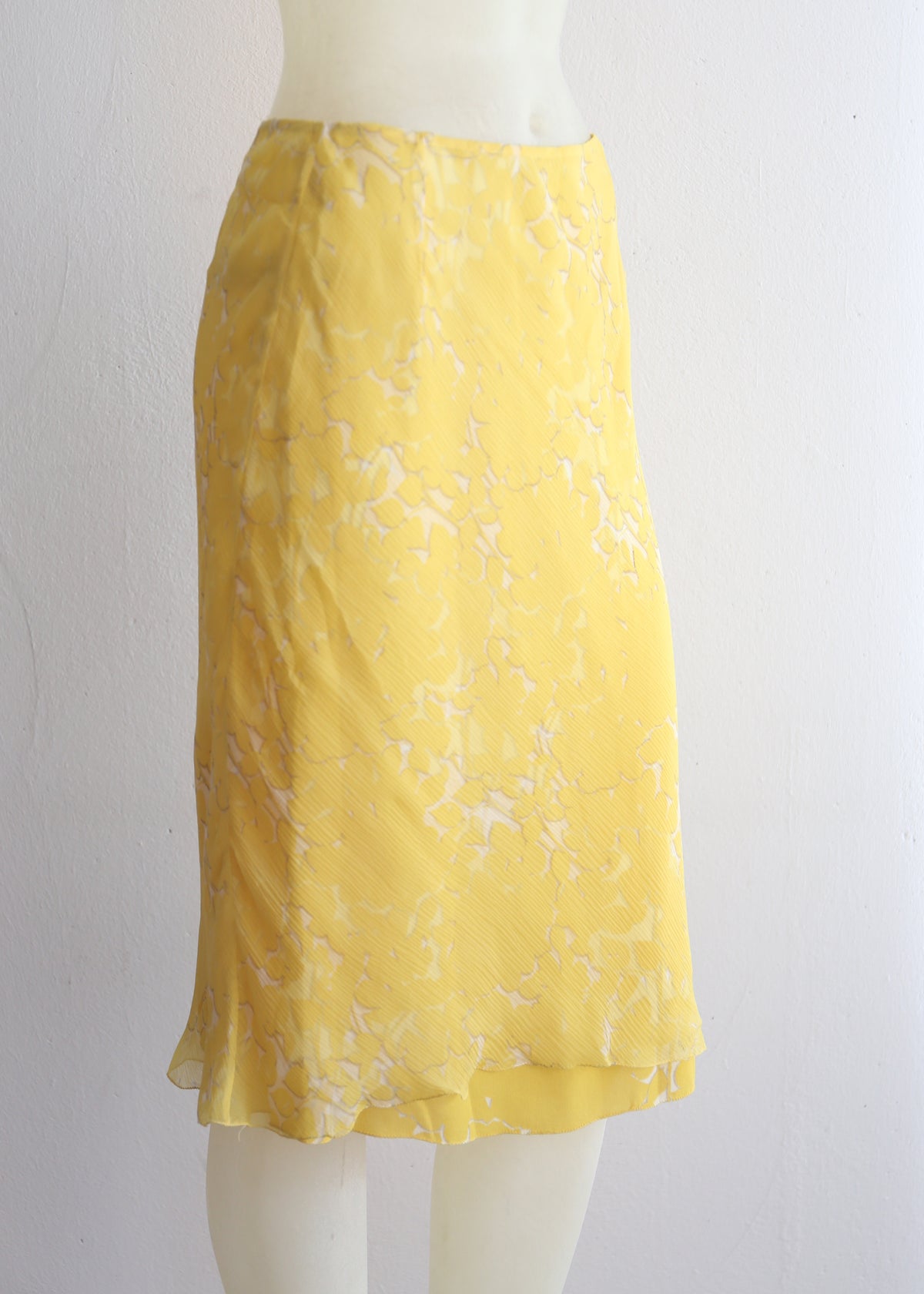 Prada Spring 2001 Silk Skirt