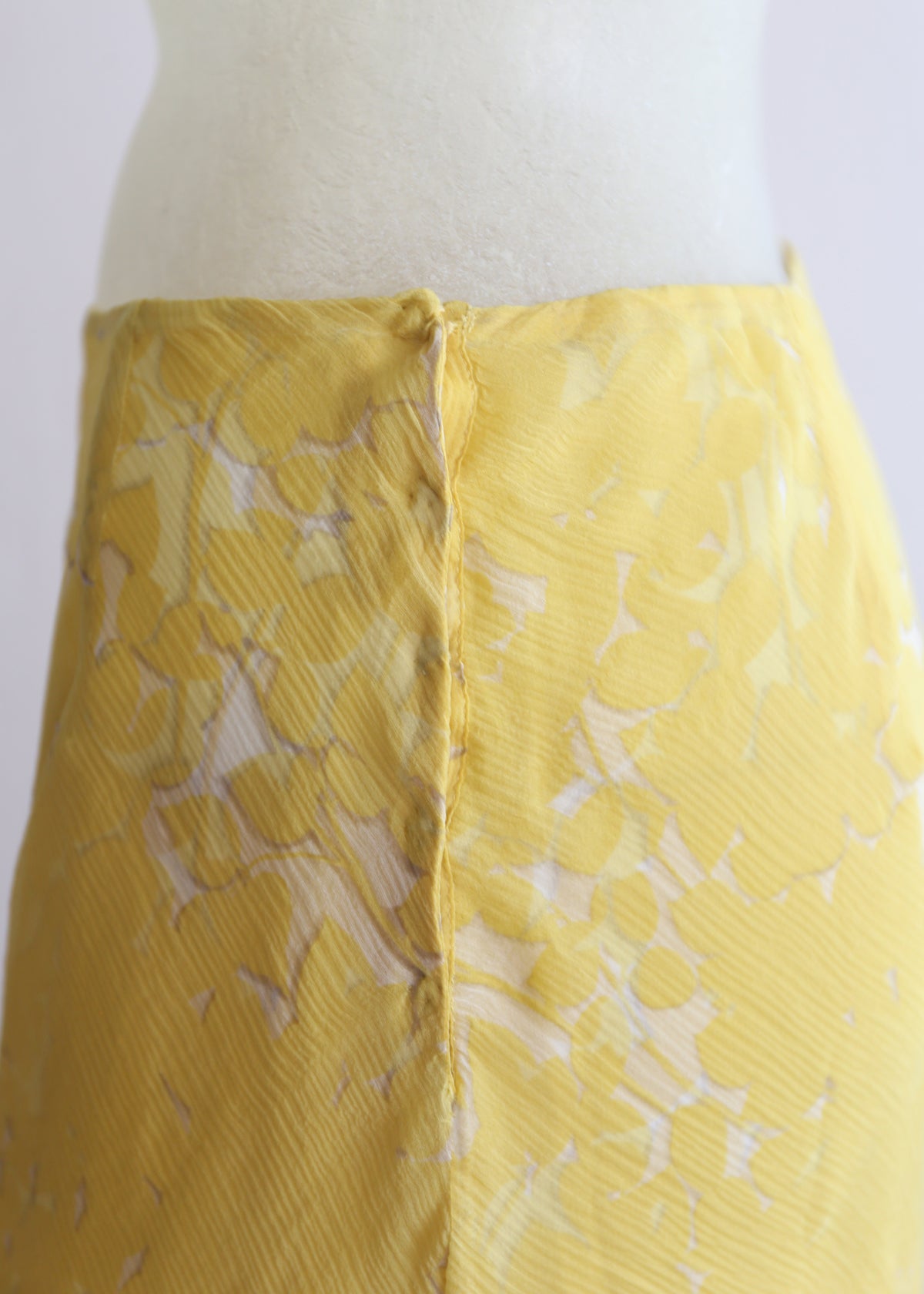 Prada Spring 2001 Silk Skirt