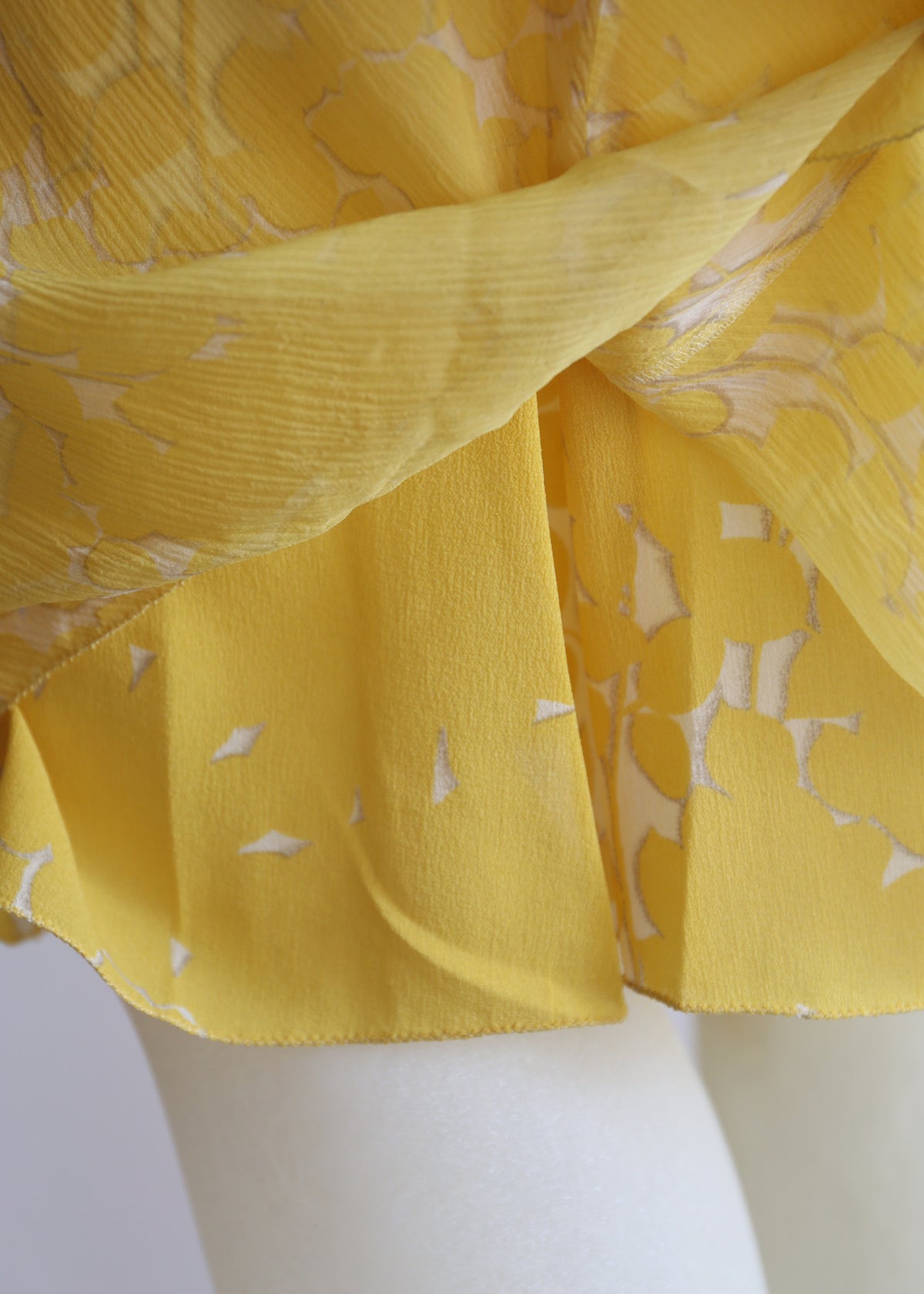 Prada Spring 2001 Silk Skirt