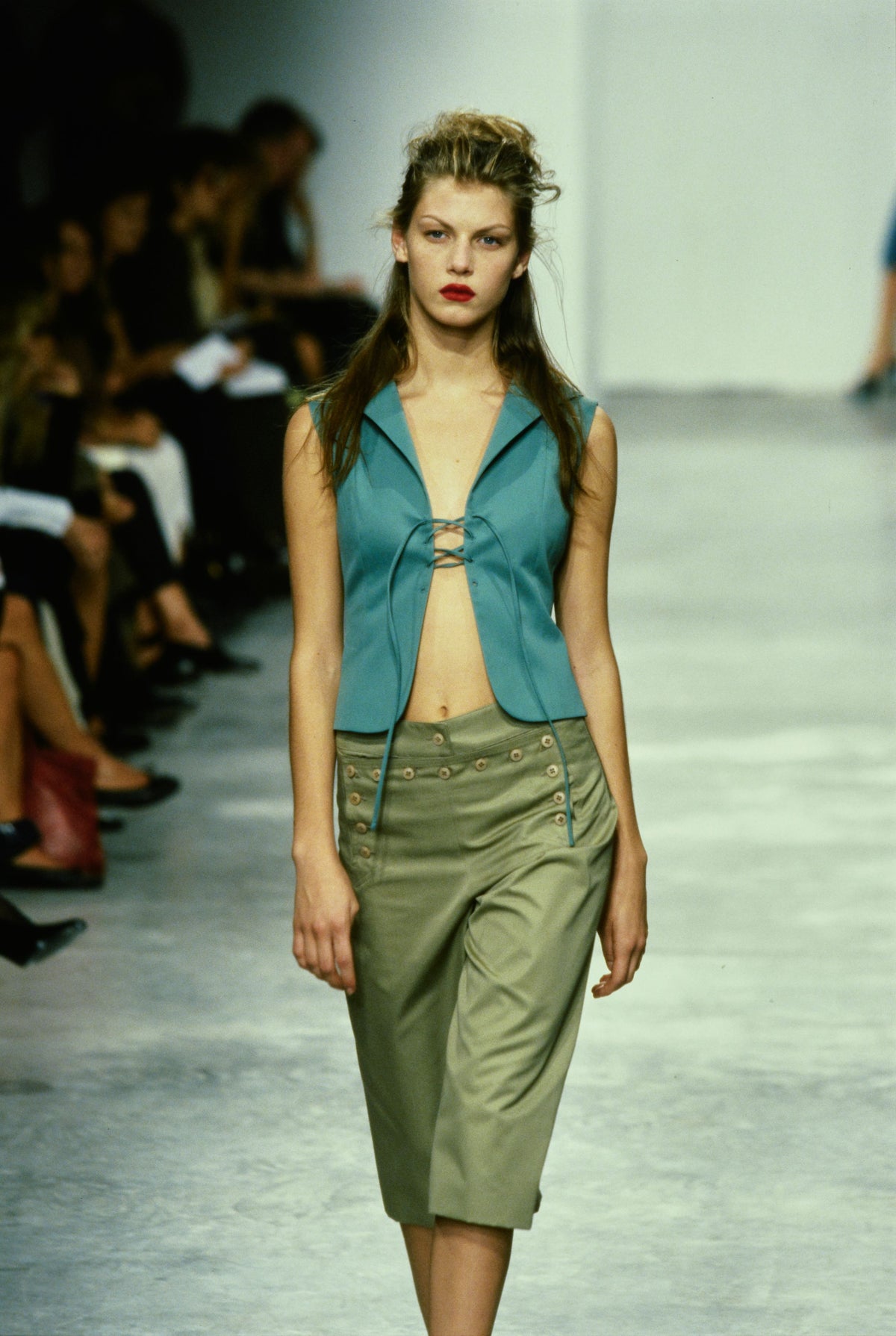 Miu Miu Runway Spring 1998 Corset Top New