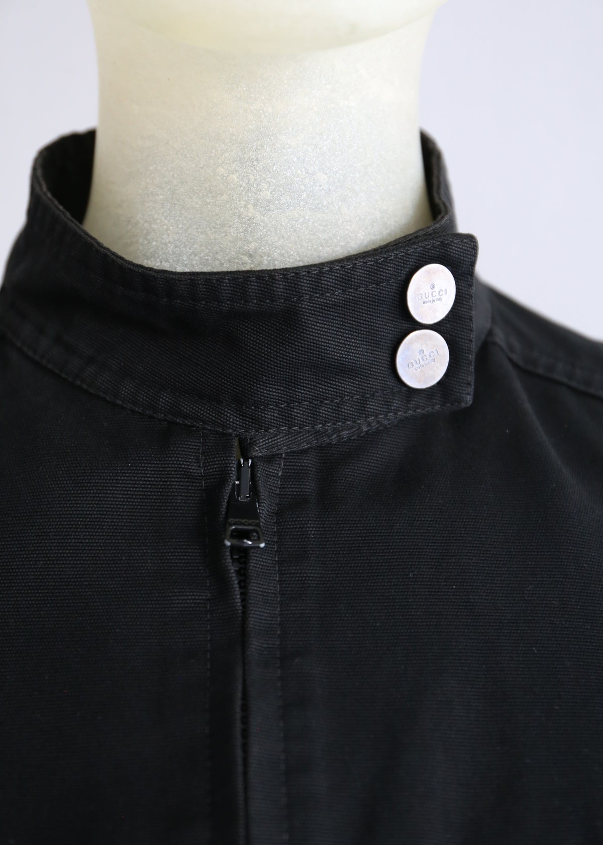 Gucci Tom Ford Spring 1999 Denim Moto Jacket
