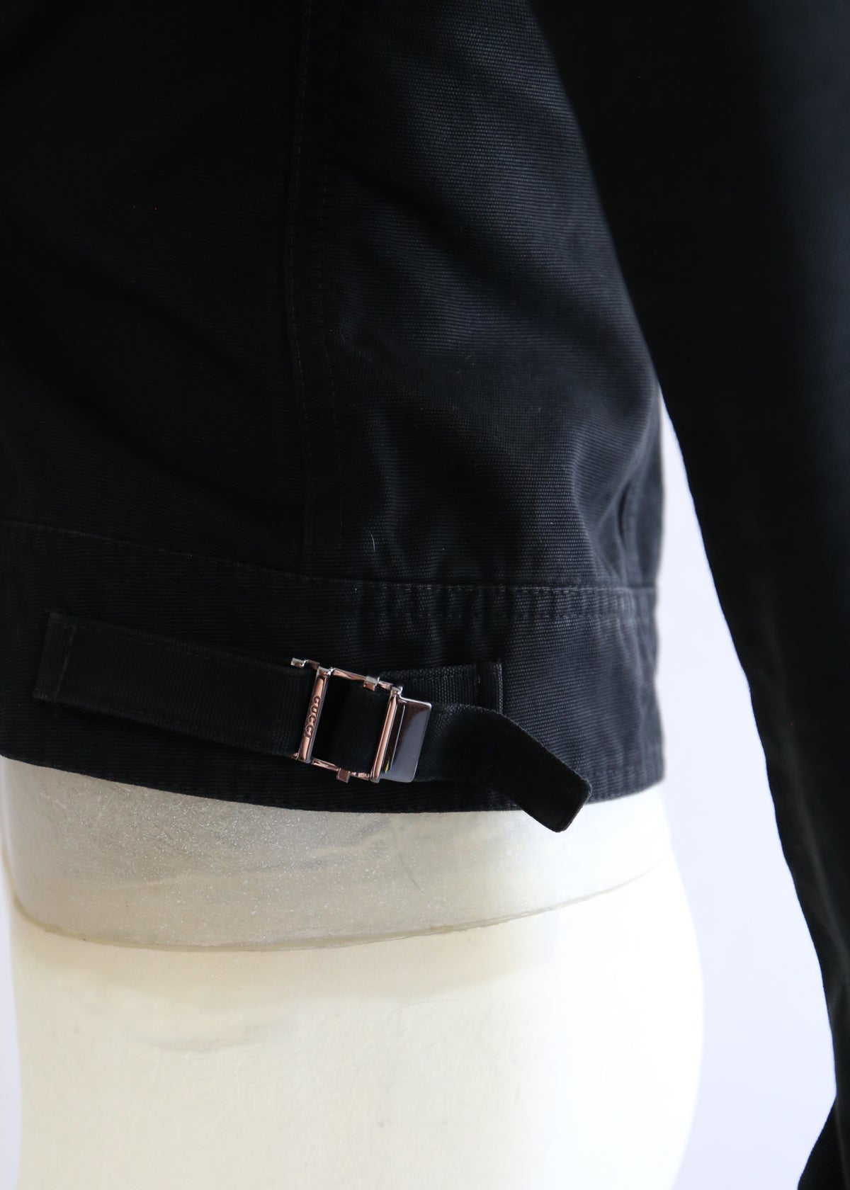 Gucci Tom Ford Spring 1999 Denim Moto Jacket