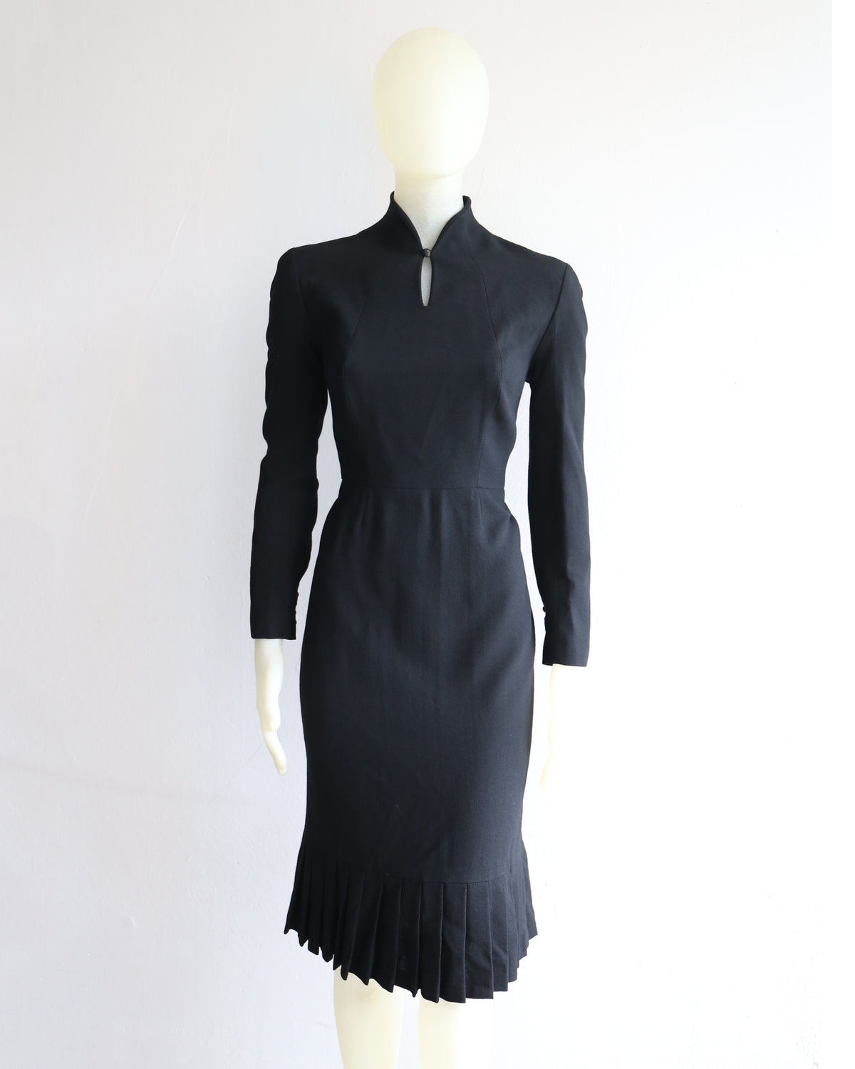 John Galliano Fall 1998 Wool Dress