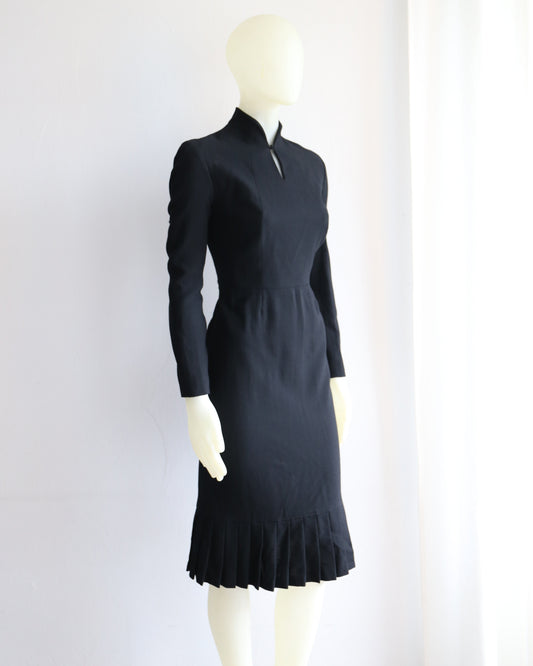 John Galliano Fall 1998 Wool Dress