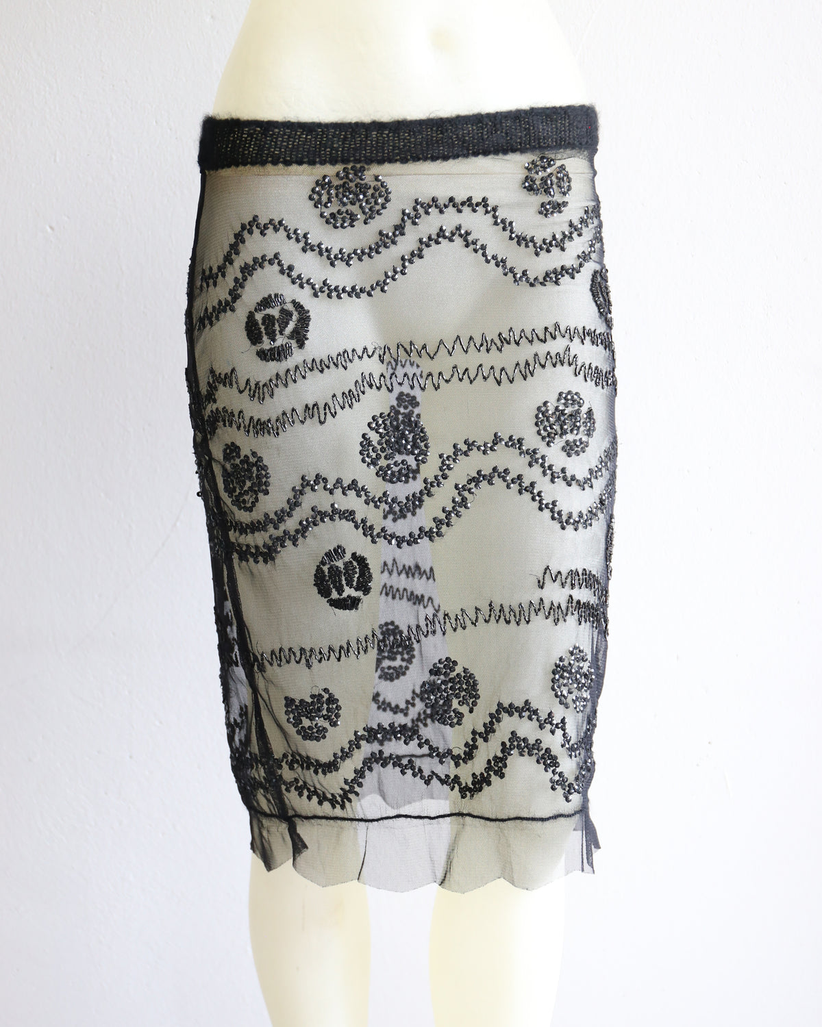 Patrizia Pepe Mesh Skirt