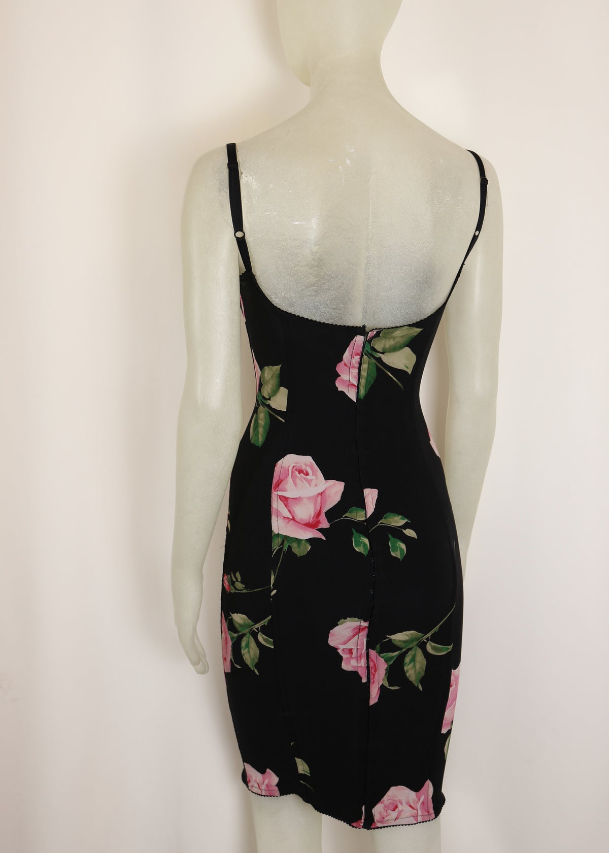 Dolce & Gabbana Spring 2003 Roses Corset Dress