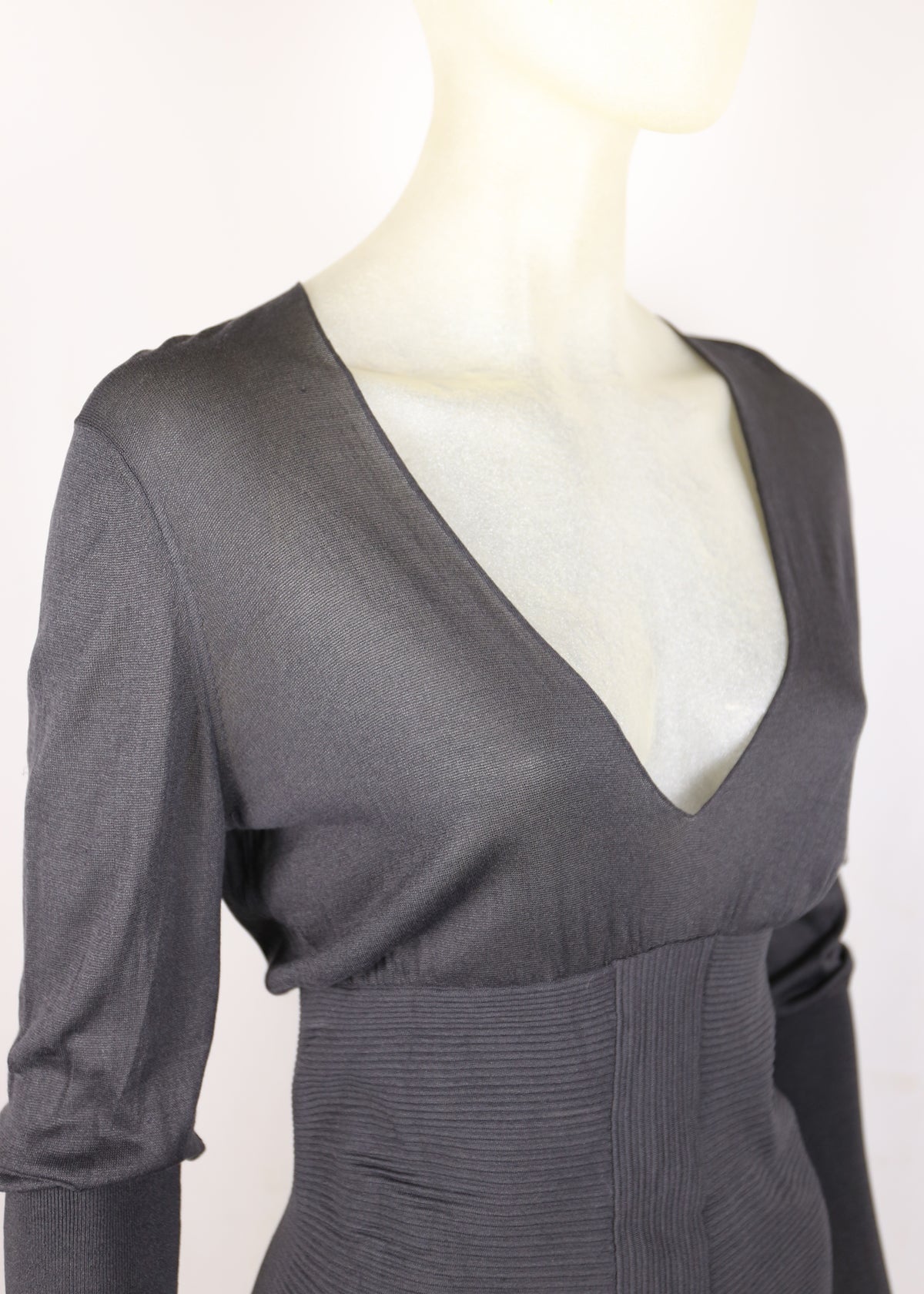 Gucci Tom Ford Silk Corset Top