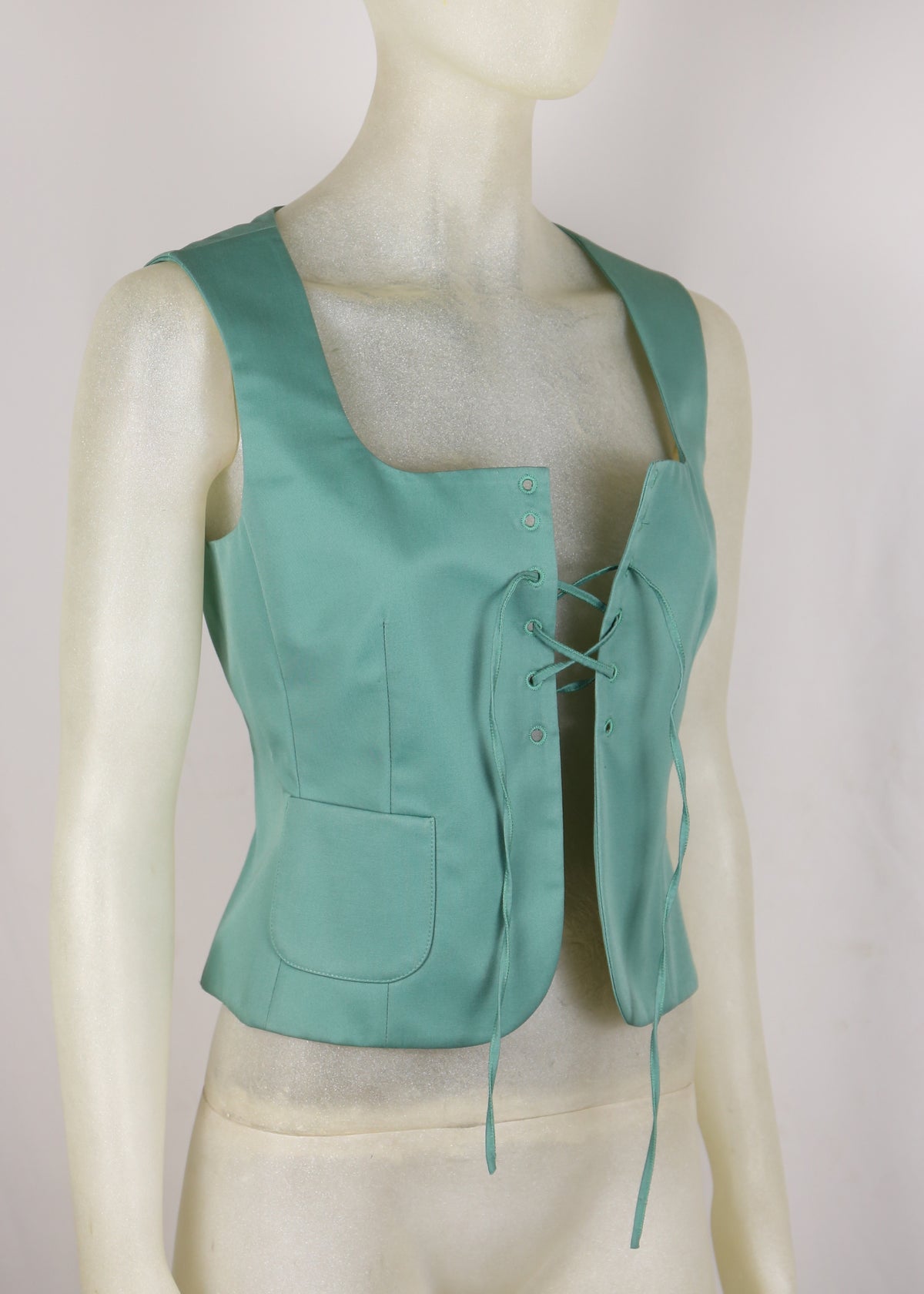Miu Miu Runway Spring 1998 Corset Top New