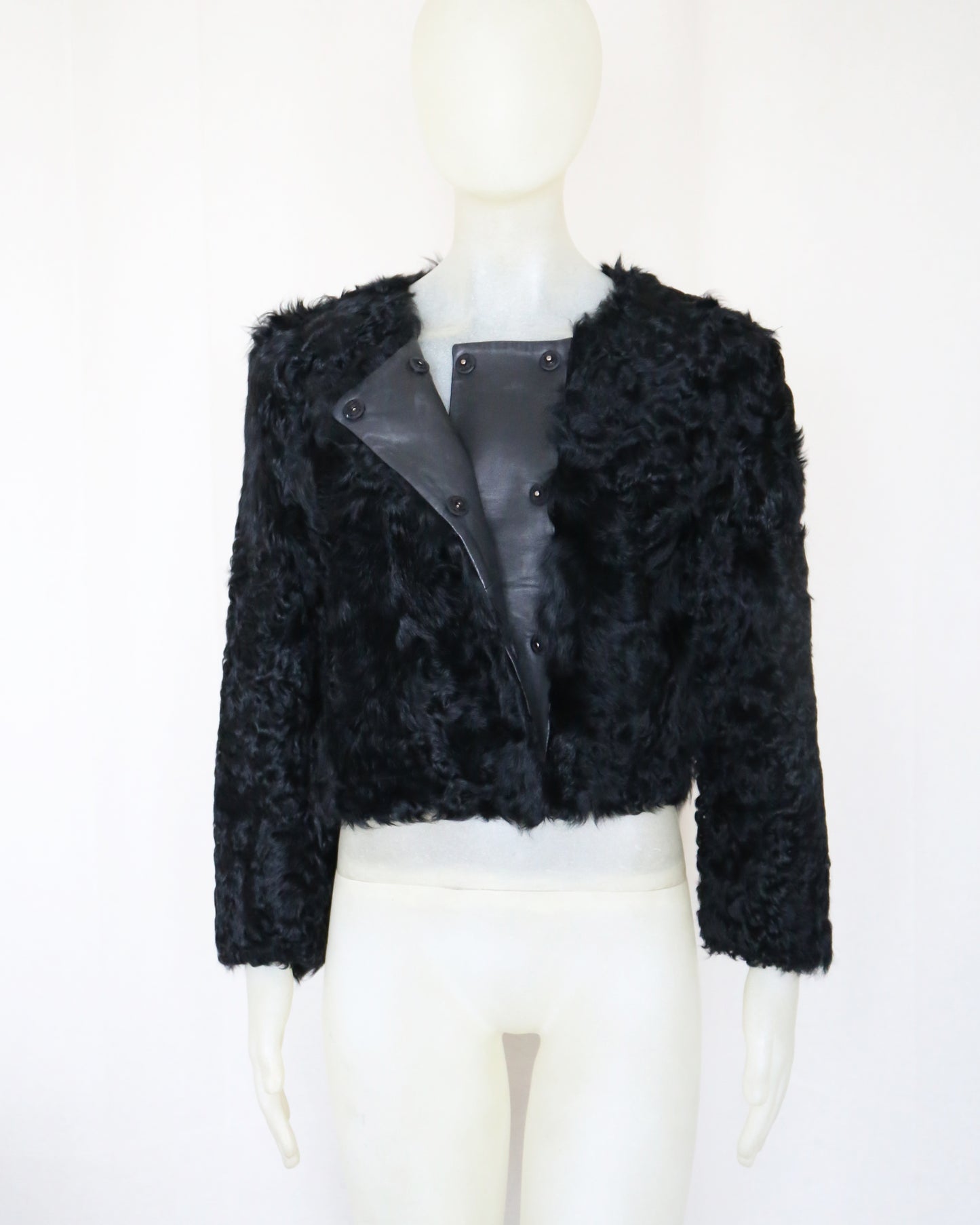 Vintage Stefanel Lamb Fur jacket