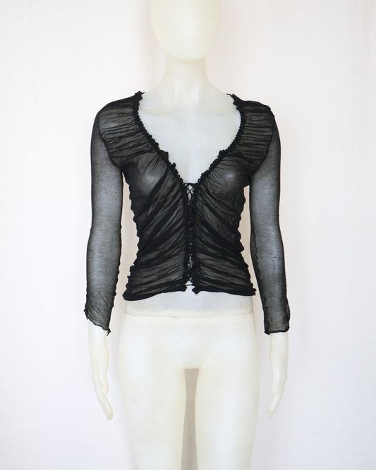 Blumarine Top with lacing