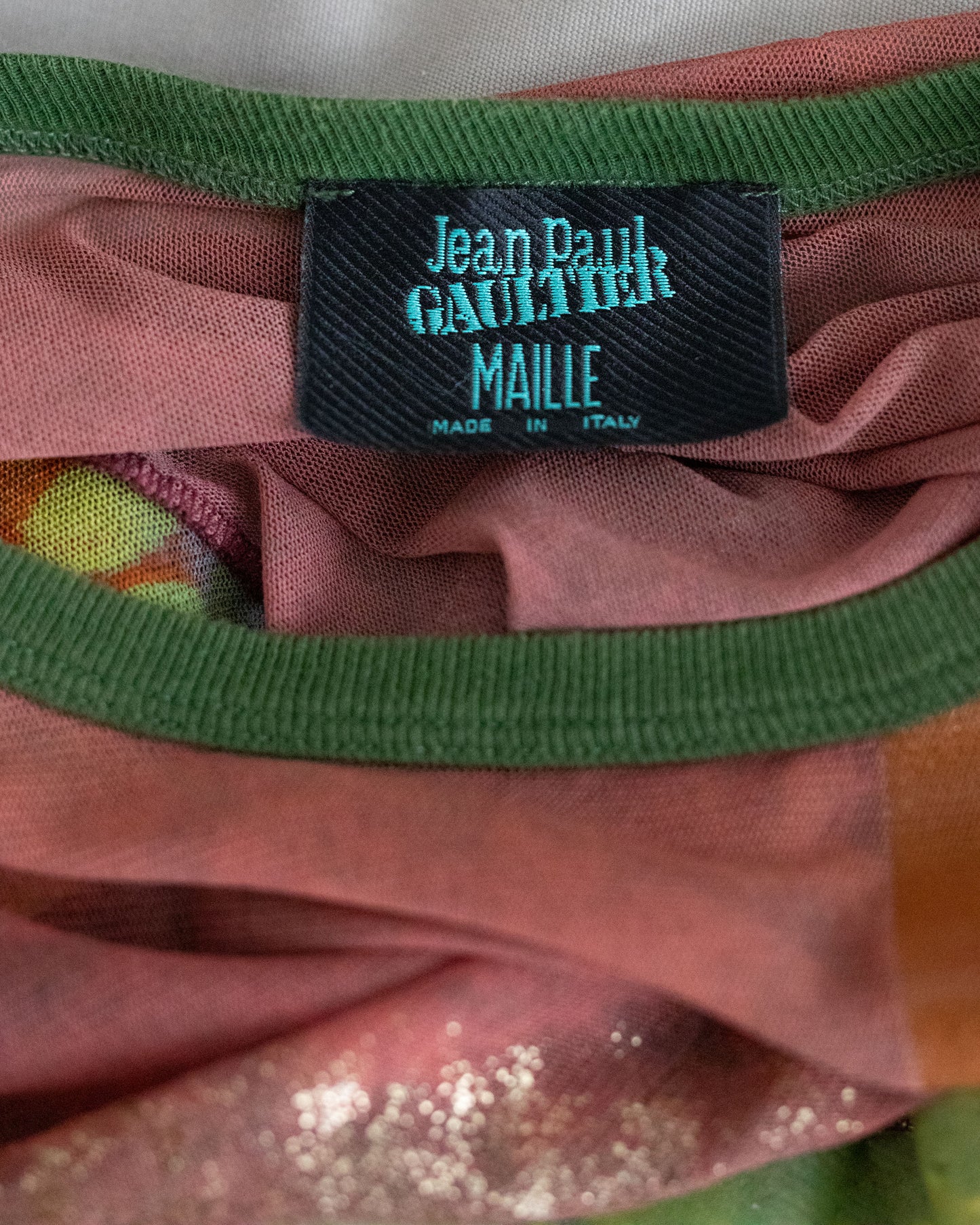SS 1996 Jean Paul Gaultier Mesh Shirt